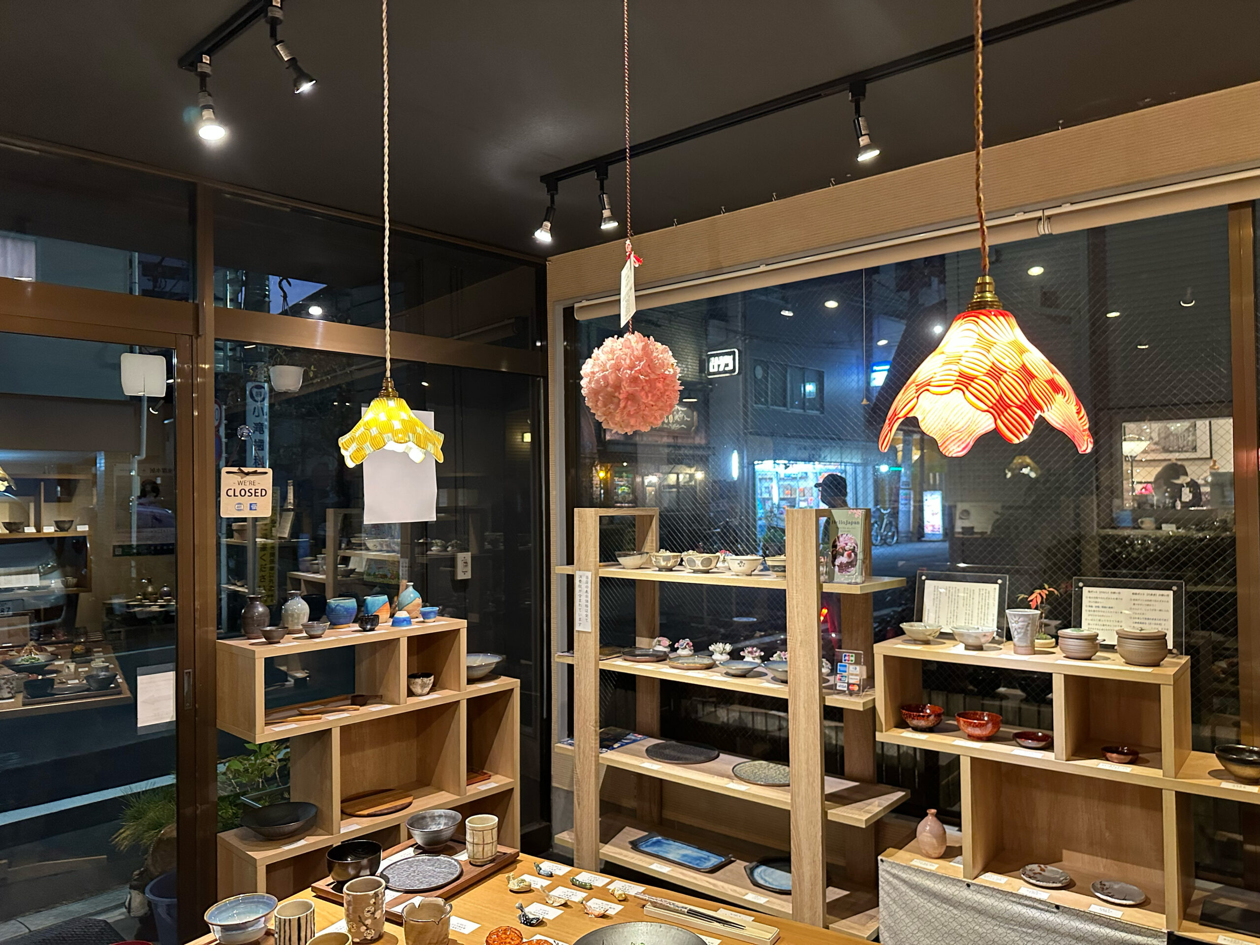 お店のインテリアとしての逸品 常設展示販売